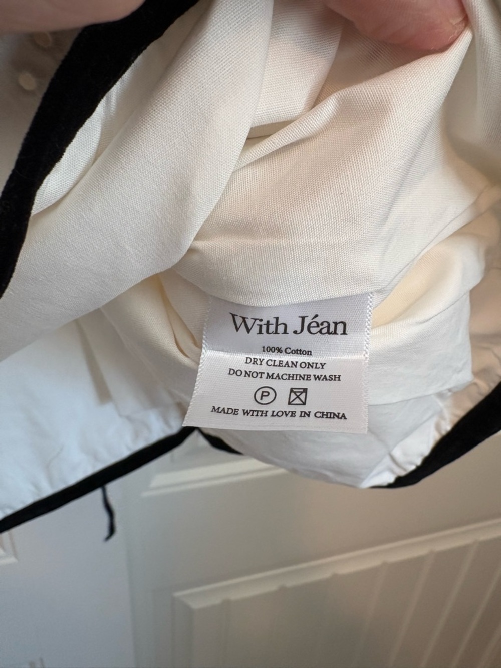 With Jéan Sabrin Dress in white corset mini dress size XS - Picture 5 of 9